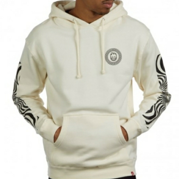 NWT! Spitfire 'The End' Swirl Sleeve Hoodie - Picture 2 of 10